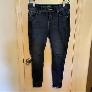 Torrid Bombshell Skinny Jeans, Dark Wash, Size 14 Short